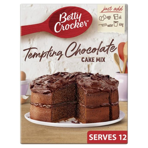 BETTY CROCKER TEMPTING CHOCOLATE CAKE MIX 425g *MHD-SALE*